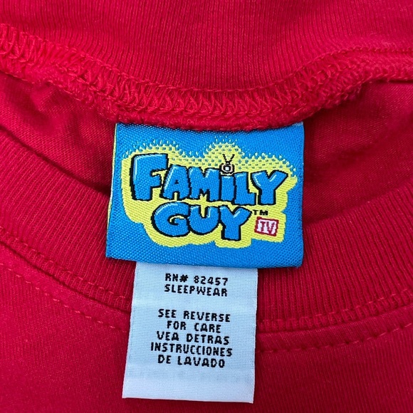 Family Guy 2011 Stewie Griffin Graphic Funny T-Shirt Casual Red Men’s Large - Picture 4 of 5